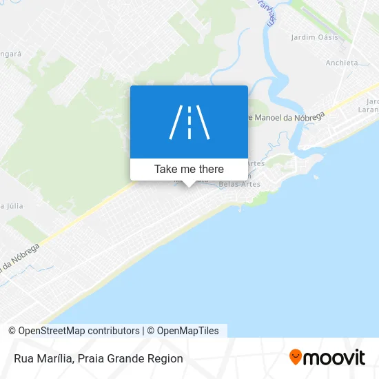 Rua Marília map