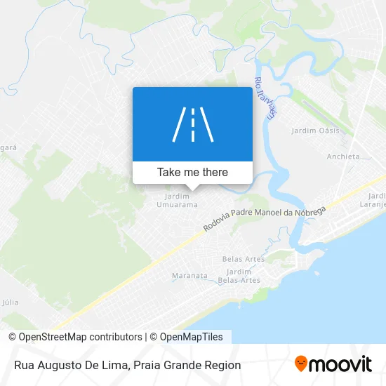 Rua Augusto De Lima map