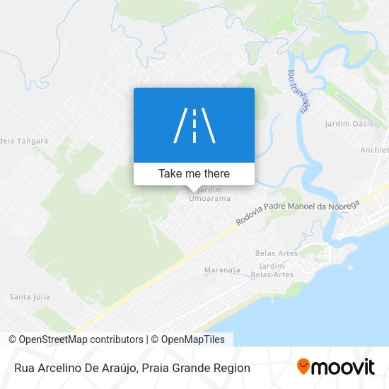 Rua Arcelino De Araújo map