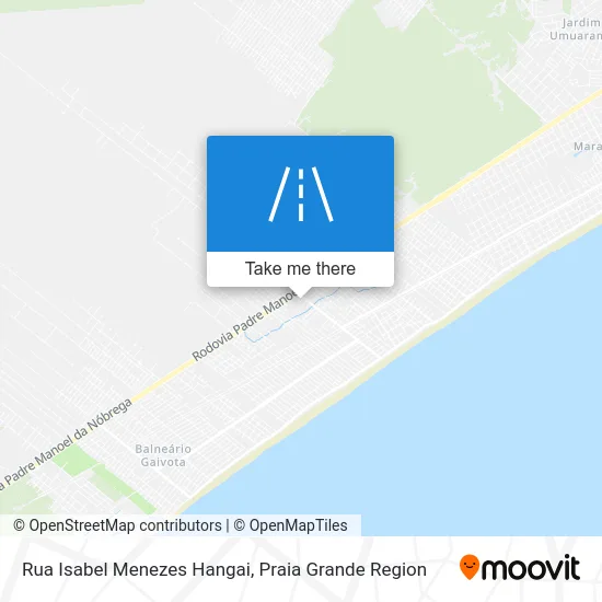Rua Isabel Menezes Hangai map
