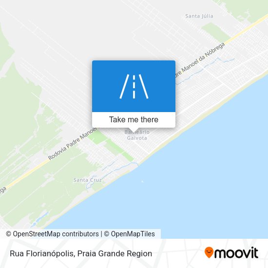 Rua Florianópolis map