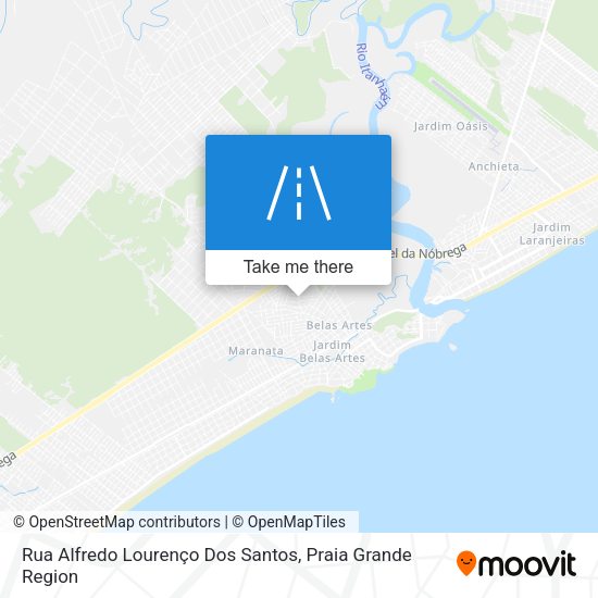 Rua Alfredo Lourenço Dos Santos map