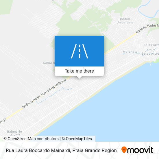 Rua Laura Boccardo Mainardi map