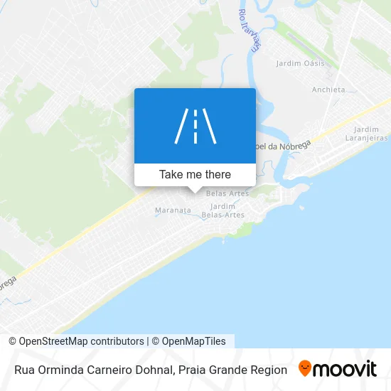 Rua Orminda Carneiro Dohnal map