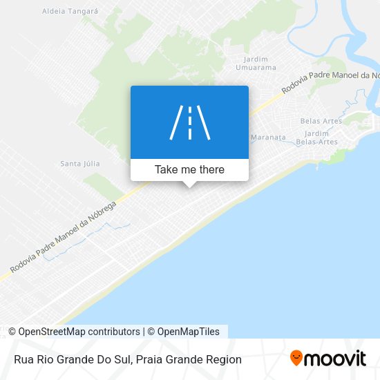 Rua Rio Grande Do Sul map