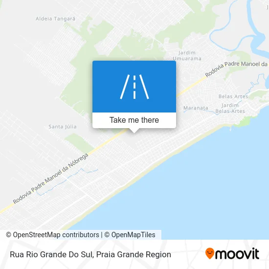 Rua Rio Grande Do Sul map