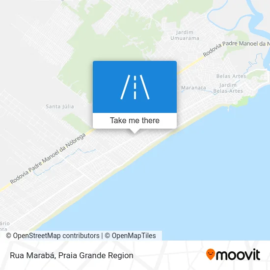 Rua Marabá map