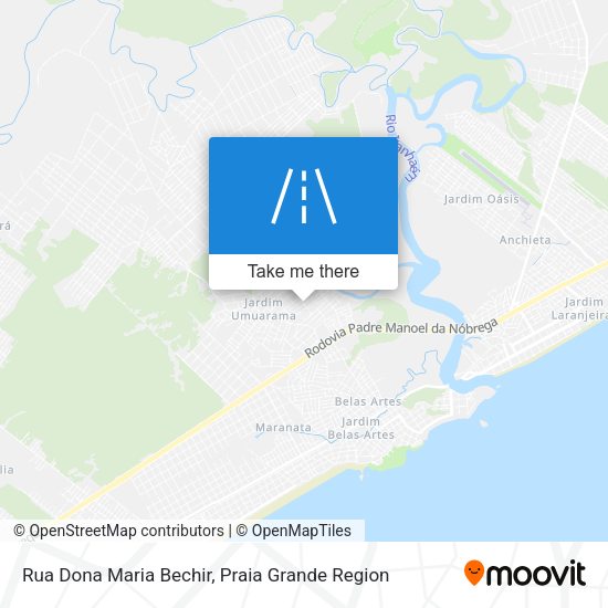 Rua Dona Maria Bechir map