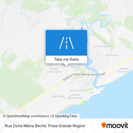 Rua Dona Maria Bechir map