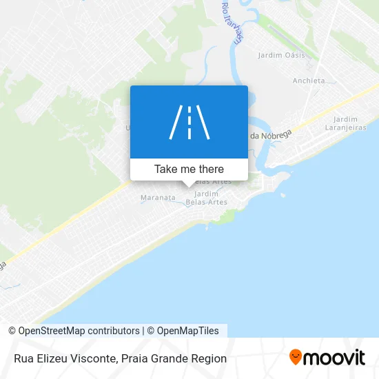 Rua Elizeu Visconte map