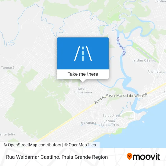 Rua Waldemar Castilho map