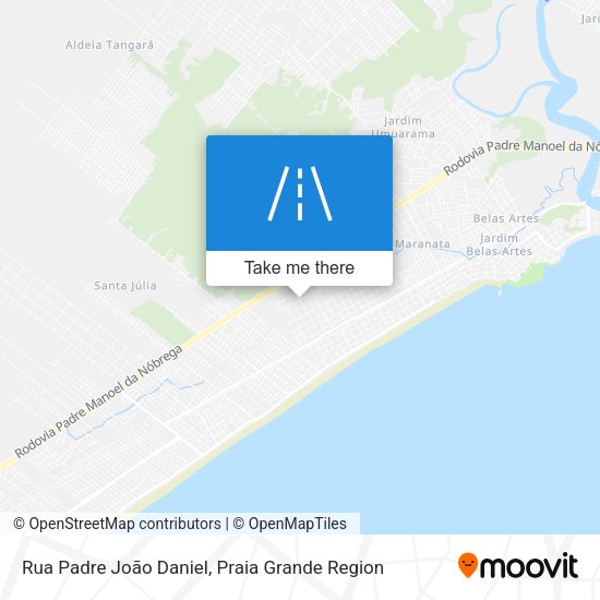 Rua Padre João Daniel map