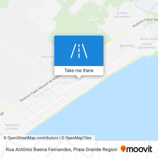 Rua Antônio Baena Fernandes map