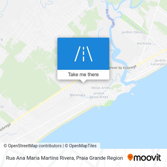 Rua Ana Maria Martins Rivera map