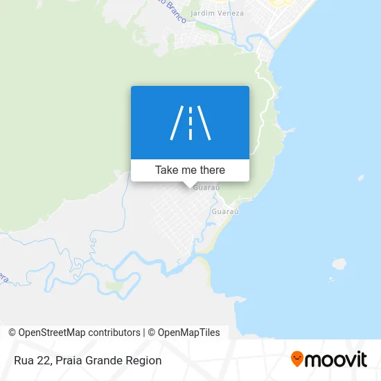 Rua 22 map