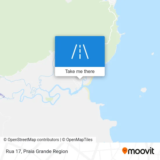 Rua 17 map