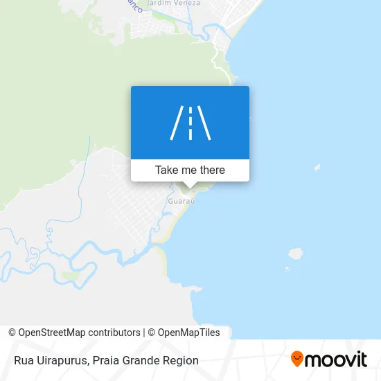 Rua Uirapurus map