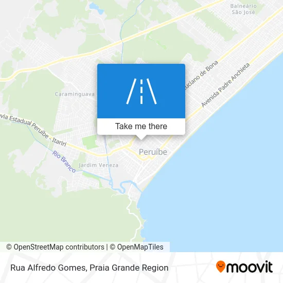 Rua Alfredo Gomes map