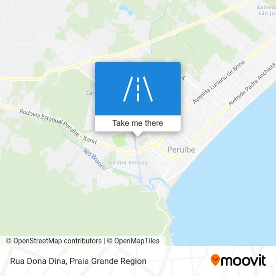 Rua Dona Dina map