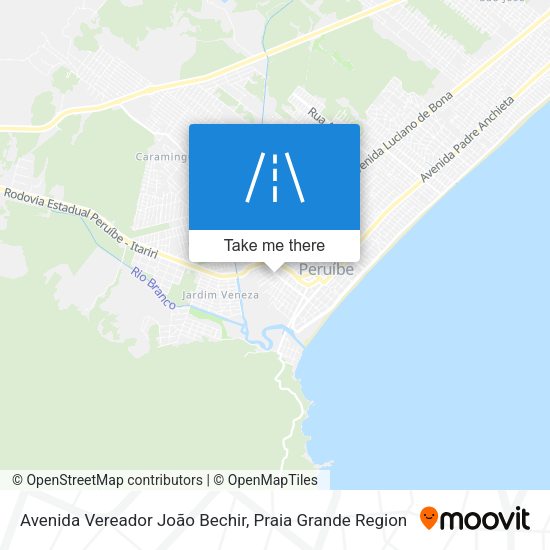 Avenida Vereador João Bechir map