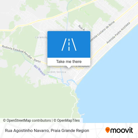 Rua Agostinho Navarro map