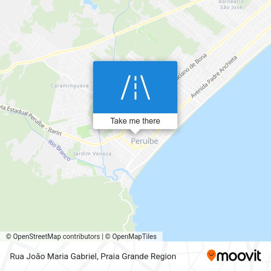 Rua João Maria Gabriel map