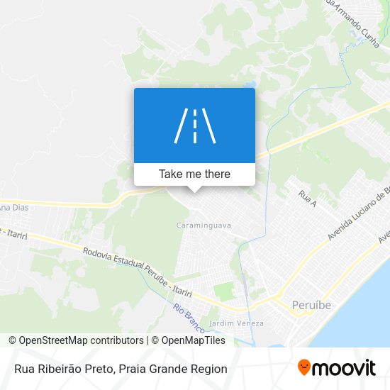 Rua Ribeirão Preto map