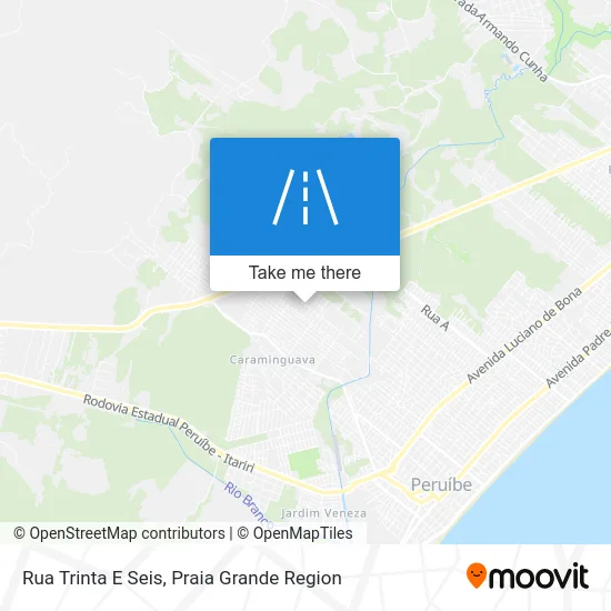 Rua Trinta E Seis map