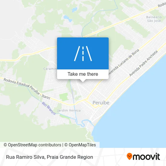Rua Ramiro Silva map
