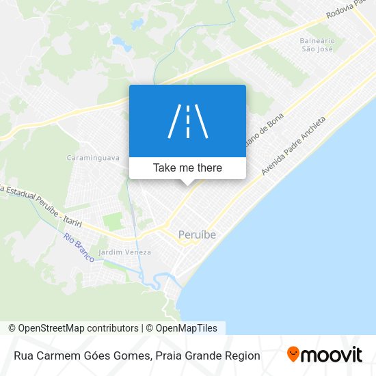 Rua Carmem Góes Gomes map