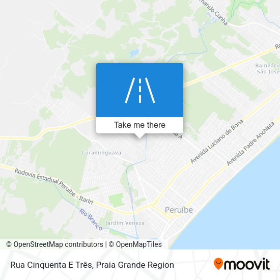 Rua Cinquenta E Três map