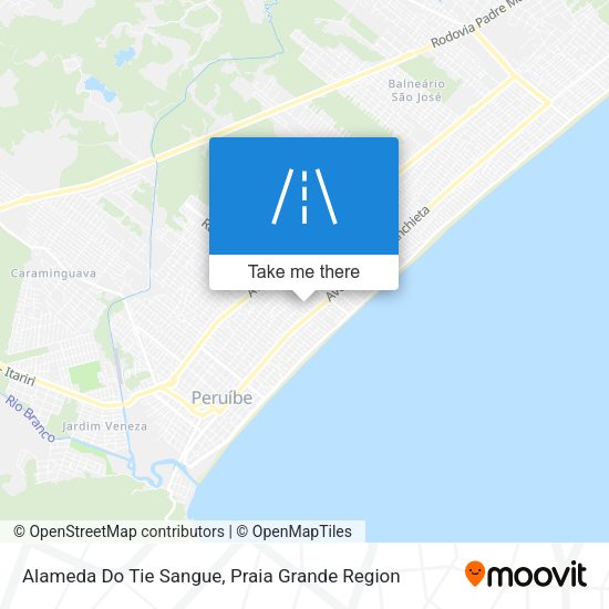 Alameda Do Tie Sangue map