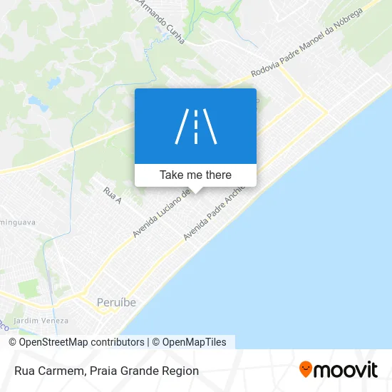Rua Carmem map
