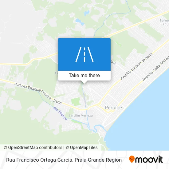 Rua Francisco Ortega Garcia map