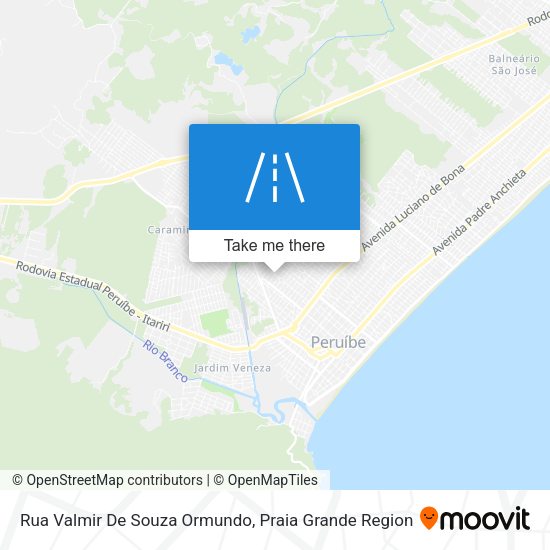 Rua Valmir De Souza Ormundo map