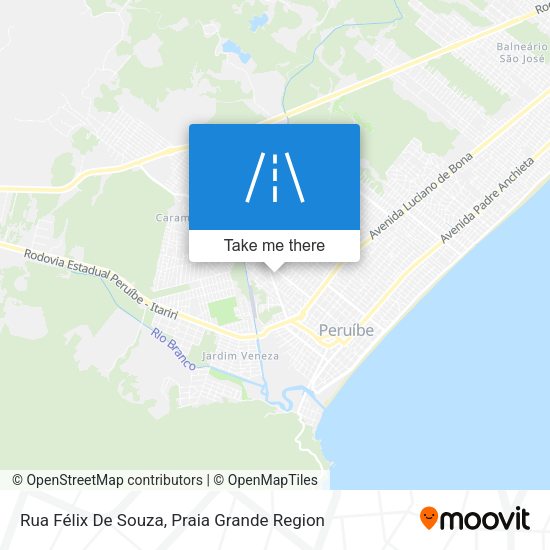 Rua Félix De Souza map