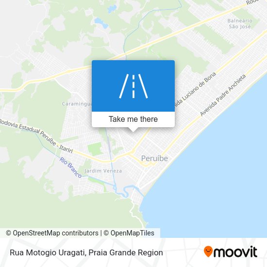 Rua Motogio Uragati map