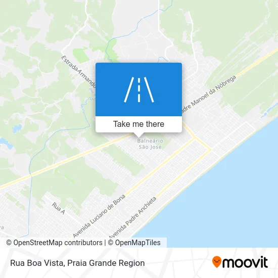 Rua Boa Vista map