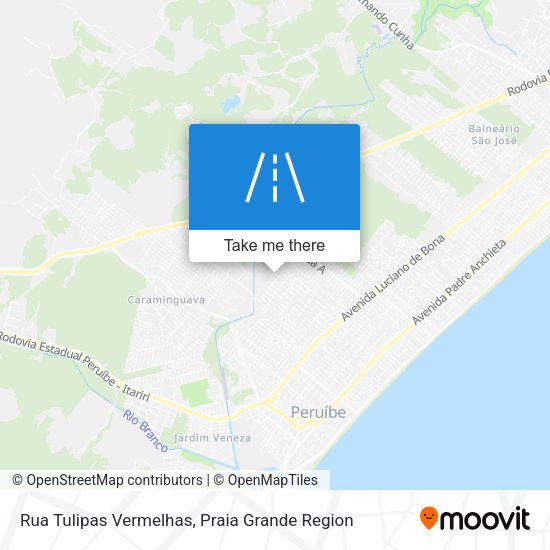 Rua Tulipas Vermelhas map