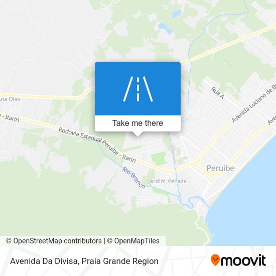 Avenida Da Divisa map