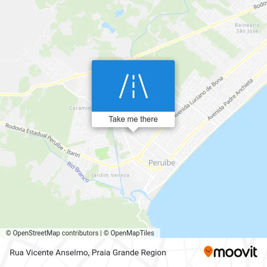 Rua Vicente Anselmo map