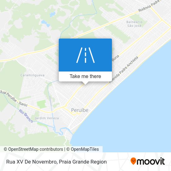 Rua XV De Novembro map