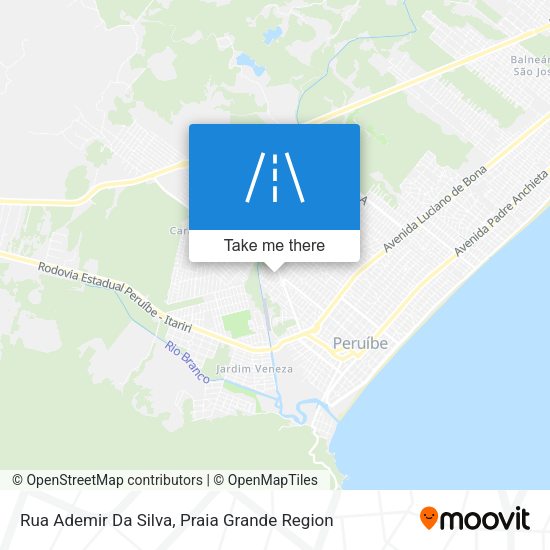 Rua Ademir Da Silva map