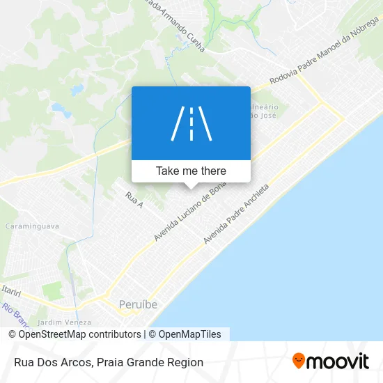Rua Dos Arcos map