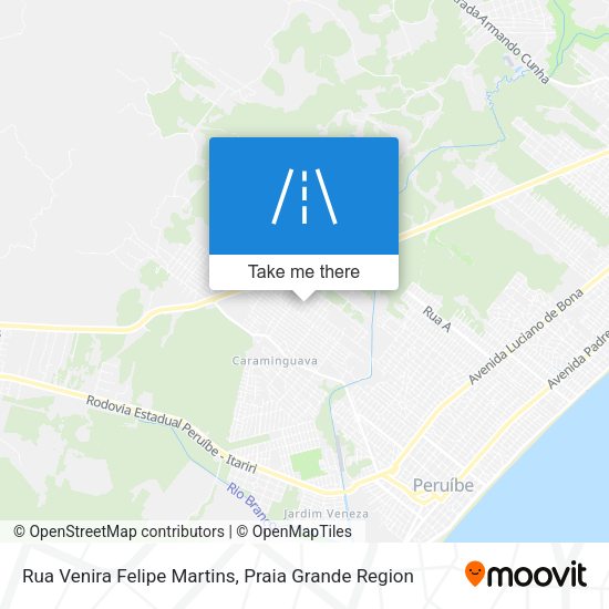 Rua Venira Felipe Martins map