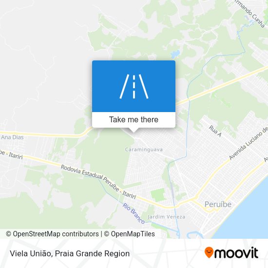 Viela União map