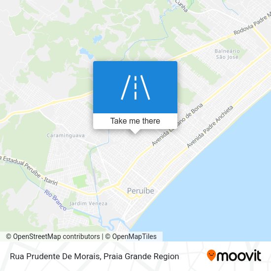 Rua Prudente De Morais map