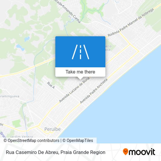 Rua Casemiro De Abreu map