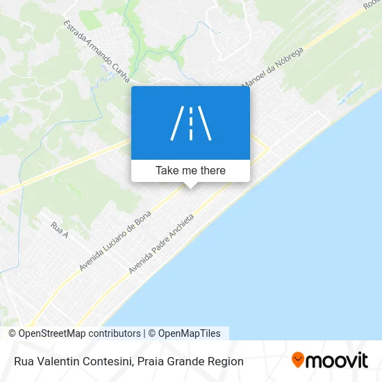 Rua Valentin Contesini map