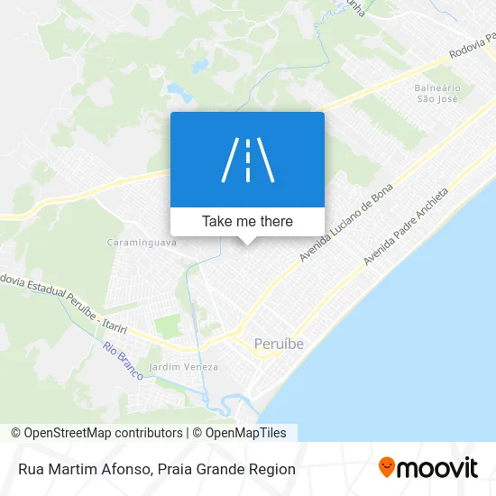 Rua Martim Afonso map